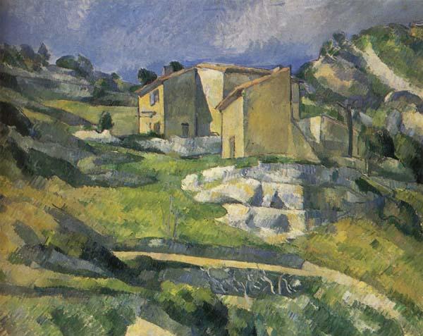 Paul Cezanne Masion en Provence-La vallee de Riaux pres de l'Estaque France oil painting art